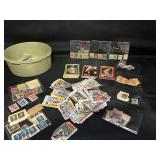VTG STAMPS/WRESTLING CARDS/BAZOOKA COMICS