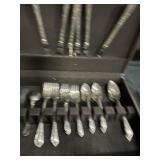 ROGERS BROS FLATWARE WITH STORAGE BOX