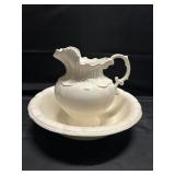 VTG ARNEL'S POTTERY CERAMIC PITCHER/BASIN
