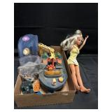 IDEAL TIFFANY TAYLOR DOLL AND MISC TOYS