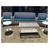 PATIO FURNITURE SET-WICKER STYLE