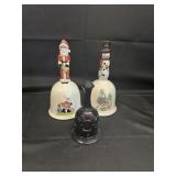 AVON/CERAMIC CHRISTMAS BELL LOT