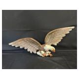 CAST ALUMINUM BALD EAGLE WALL PLAQUE