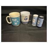 VTG MAXWELL HOUSE UNC MUGS/SALT PEPPER