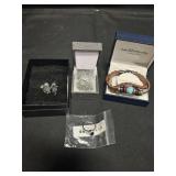 STERLING SILVER RING/COSTUME JEWELRY LOT