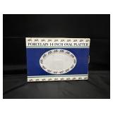 NOS 14' PORCELAIN CHRISTMAS PLATTER