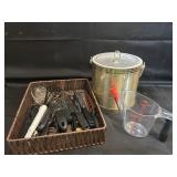 KITCHENWARE LOT-UTENSILS AND MORE