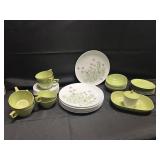 MCM PARK AVE MELAMINE DINNERWARE SET