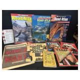 VTG. ROAD ATLAS/TIME/LIFE MAGAZINES AND MORE LOT