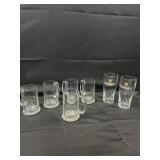 BEER GLASS LOT
