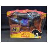 POOR BOX 1997 DISNEY MULAN REAL RIDING KHAN