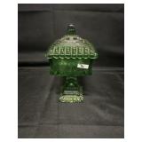 JEANETTE GLASS WEDDING BOWL CANDY DISH