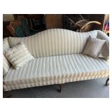QUEEN ANNE CAMELBACK SOFA