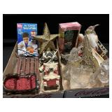 CHRISTMAS DECOR LOT (2 BOX LOTS)