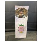 NIB PORCELAIN DOLL