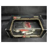 Bburago 1957 Chevrolet Corvette die-cast model car
