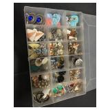 VINTAGE COSTUME PIERCED/CLIPPED EARRINGS