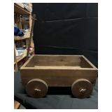 WOODEN PRIMITIVE WAGON