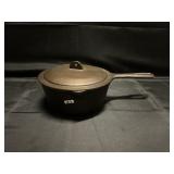 VINTAGE BSR 2 QUART IRON STEW POT W/LID