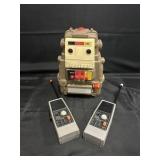 2XL TALKING ROBOT 1978/WALKIE TALKIES UNTESTED