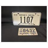 VINTAGE LICENSE PLATE LOT