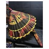 ASIAN STYLE OIL PAPER AND BAMBOO UMBRELLA LOT