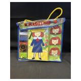 2001 Madeline Woodkins wooden dress-up playset