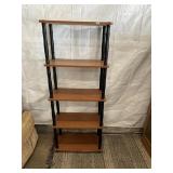 FAUX BAMBOO DISPLAY SHELF