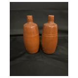 Vintage Stoneware Wine Bottles