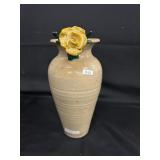 Lantern Hill-Kit Vanderwal 11' Vase w/Yellow Rose