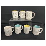 New Rae Dunn Lot of 7 Mugs