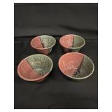 Lantern Hill-Kit Vanderwal Lot of 4 Cereal Bowls
