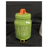 New Rae Dunn A Dash of Luck Canister