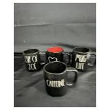 New Lot of 4 Rae Dunn Mugs