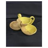 Lantern Hill Sunshine Yellow Rare Tidbit tray