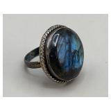 925 STERLING SILVER GEMSTONE RING