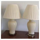 GINGER JAR TABLE LAMPS SET OF 2