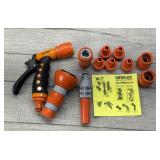 DRAMM NOZZLE & GARDEN HOSE CONNECTOR QUIK CLICK