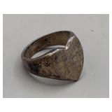 925 STERLING SILVER HEART RING