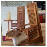 SQUIRREL FEEDER WOOD TABLE & CHAIR CRACKER BARREL
