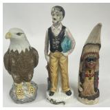 BALD EAGLE FARMER NATIVE AMERICAN FIGURINES UCGC