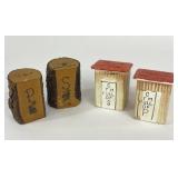 VINTAGE MAMMOTH CAVE OUTHOUSE SALT & PEPPER SHAKER
