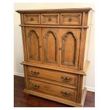 VINTAGE SEARS COUNTRY IV COLLECTION TALL DRESSER
