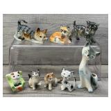 VINTAGE COLLECTIBLE CAT FIGURINES JAPAN BRINNS