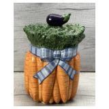 FITZ AND FLOYD VEGETABLE GARDEN BOUQUET JAR