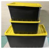 STERILITE PLASTIC STORAGE TOTES