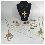 FASHION JEWELRY EARRINGS NECKLACES BRACELET CROSS