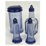 GEMCO SUGAR DISPENSER OIL CRUET SALT & PEPPER