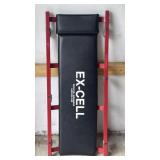 EX-CELL PADDED MECHANICS CREEPER W SWIVEL CASTERS