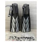 ATOMIC AQUATICS OPEN HEEL SPLIT FINS SCUBA DIVING